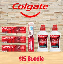 🔥 NEW Colgate Optic White 360 Toothpaste & Mouthwash Bundle Deal STOCK UP🔥