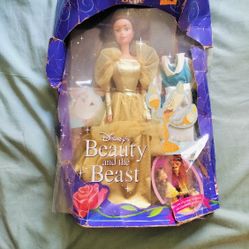 Disney's Belle Doll from Beauty and the Beast, #2433, Mattel 1991