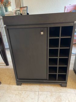 West Elm Bar Cabinet