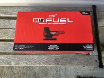 Milwaukee M18 FUEL 18V Lithium-lon Brushless Cordless Barrel Grip Jig Saw .  Brand NEW.  Tool Only. 