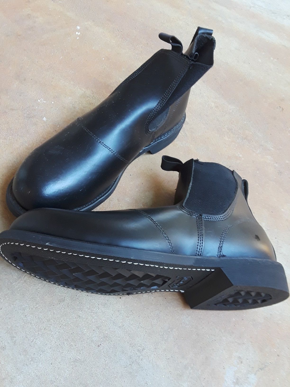 ADDISON MILITARY STEEL TOE MOLDER WELDER ANKLE WORK BOOTS SIZE 12