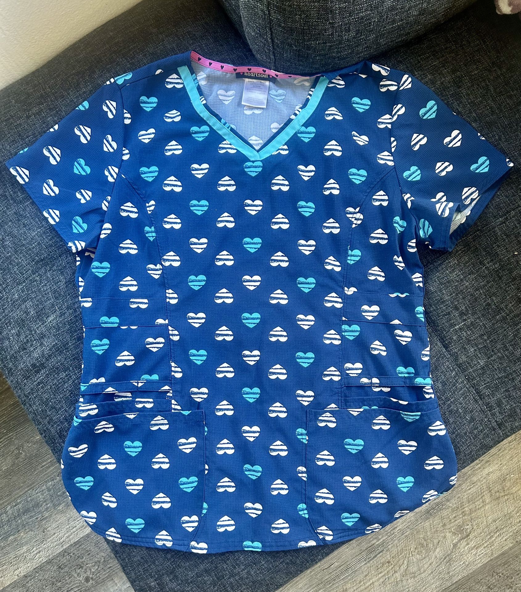 Heart Soul Scrub Top 