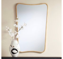 New 22”x34” gold mirror