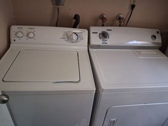 Washer and dryer set