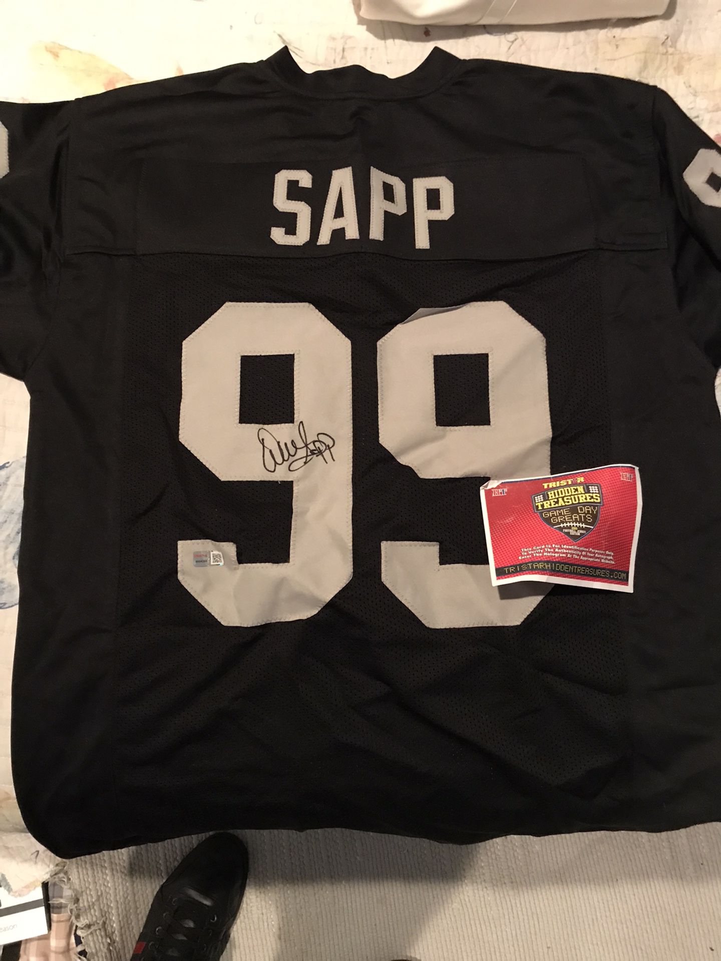 Sapp Raiders Jersey 99 