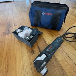 Bosch Corded Oscillating Tool with attachments
