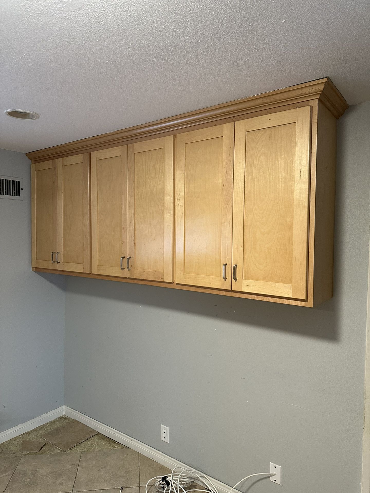Big Maple Wall Cabinets