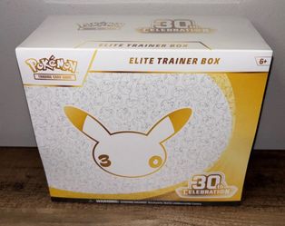 POKEMON 30TH CELEBRATION ELITE TRAINER BOX ETB 30th Anniversary etb