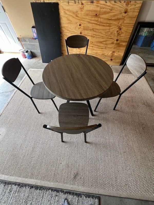Wood Dining Table And Chairs