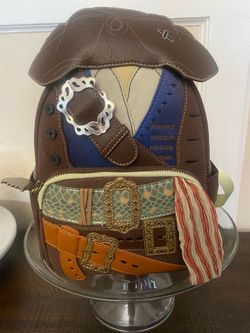 Loungefly Pirates Of The Caribbean Cosplay Captain Jack sparrow backpack brand new with tags