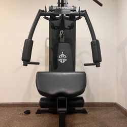 Home Full Body Workout Machine - 154lb Weight Stack Pull Machine