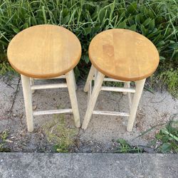 Almost 2 Feet Tall Stools (4 Stools)