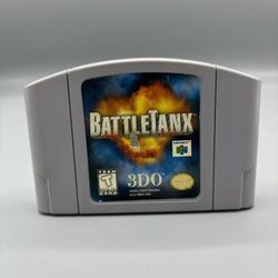 BattleTanx (Nintendo 64, 1998) Authentic Tested & Working Cartridge Only