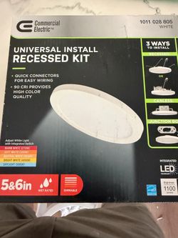 5&6in Recessed kit