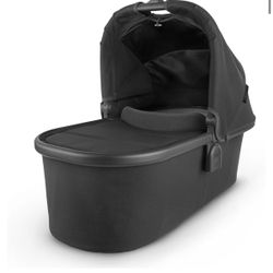 UPPAbaby Bassinet/Compatible with Vista, Cruz, Ridge, Minu Strollers/Overnight Sleep Solution/Mattress, Sheet, and Bug Shield Included/Jake (Charcoal/