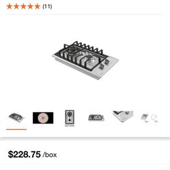 Brand New 2 Burner Gas Stop