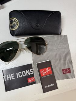 RAYBAN RB3025 Aviator Classic Gold