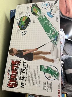 New Electronic Mini Golf Putting Game