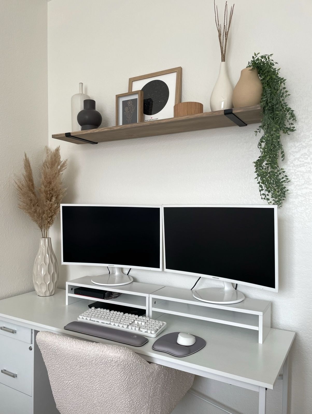 Computer monitor stands (2)