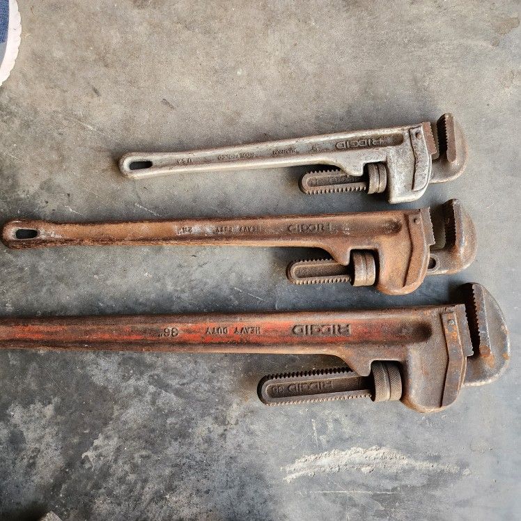 Large Pipe Wrenches for Sale in Wesley Chapel, FL OfferUp