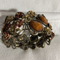 Vintage Butterfly Cuff Bracelet