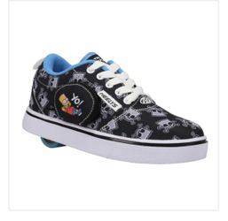 Youth Size 5 Simpsons Heelys Shoes Nearly New