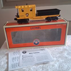 Lionel 6-36526 O Gauge Pennsylvania Work Caboose ~Open Box 