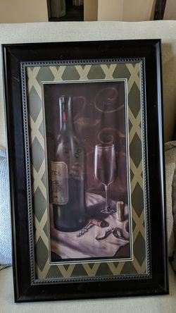 Wine Decor Frame