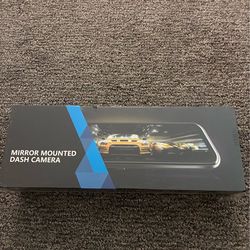 Mirror mounted dash camera