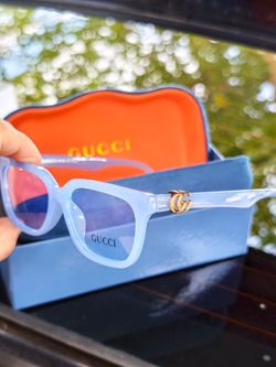 Clear Gucci glasses/ new