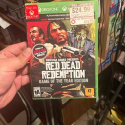 Xbox one red dead redemption