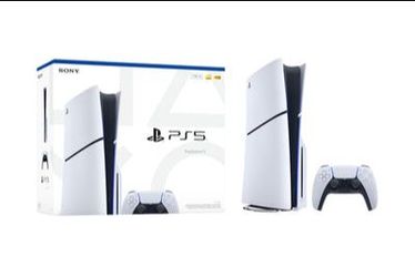 Sony PlayStation 5 Slim Digital Edition PS5 1TB White Console Gaming System