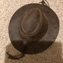 South American Leather Cowboy Hat 