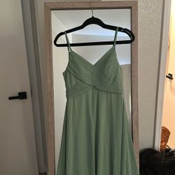 Floor Length Bridesmaids Dress
