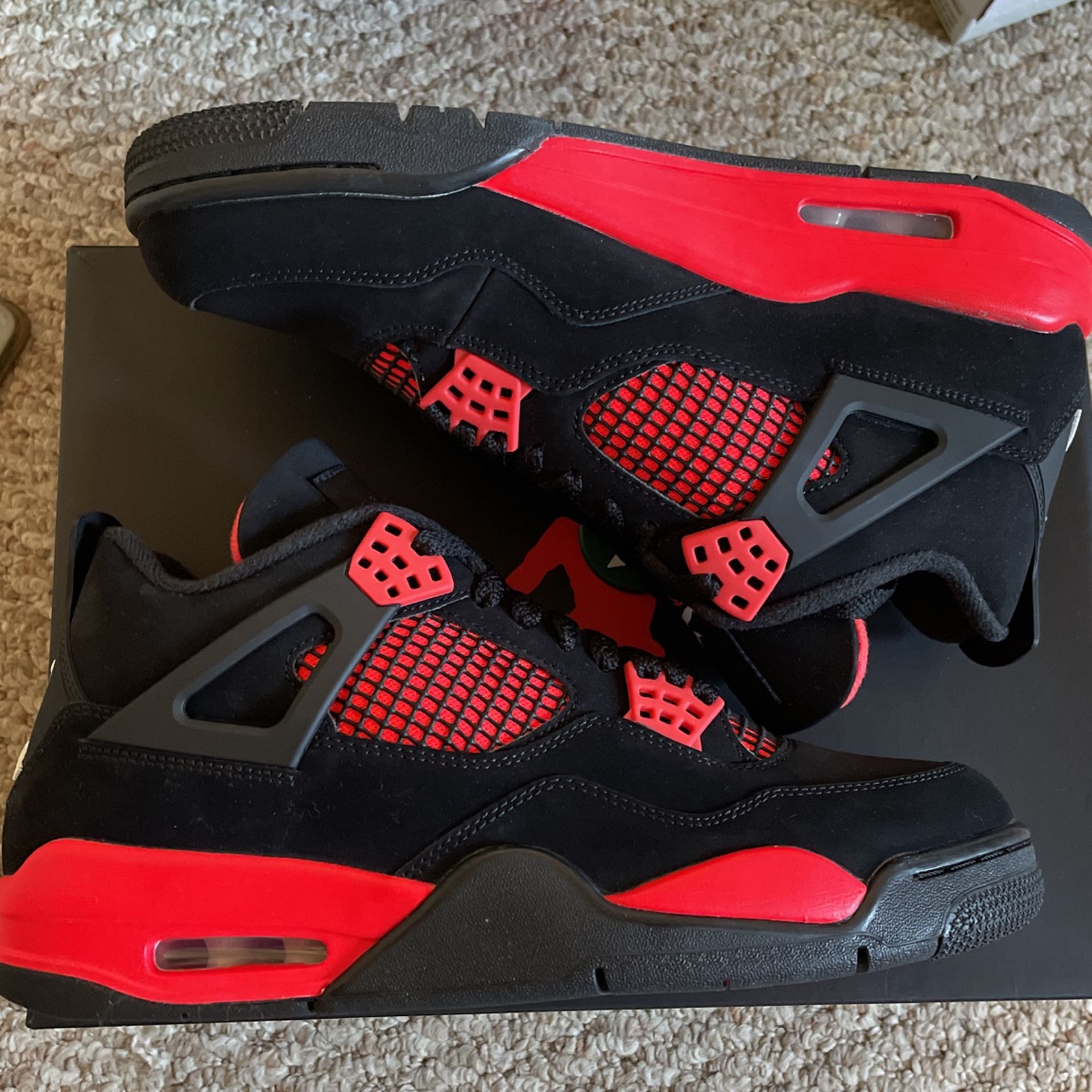 Unisex L V Supreme x Jordan 4 Retro Red for Sale in Portland, OR - OfferUp