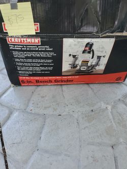 Craftsman Bench Grinder