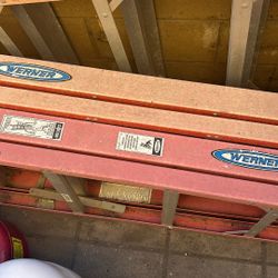 8 Feet OR 10 Feet WERNER ladder A-shape