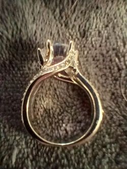 925 silver ring, Cz diamond