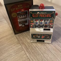 Cute Mini Slot Machine And Bank