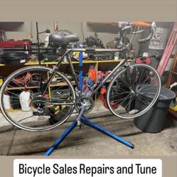 Bicycle Sales Repairs And Tune Ups