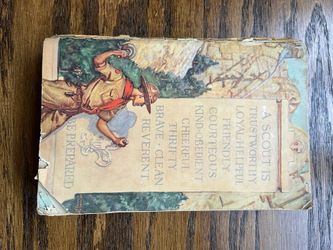 Vintage Boy Scouts Manual