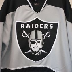 New Rare Raiders Hockey Style Jersey 