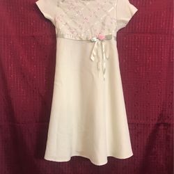 Bonnie Jean Girl Green Dress Size 5