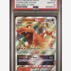 2022 Charizard Star 018/172 PSA 10 GEM MT