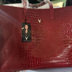 Vanessa Williams Bag Brand New Red Lether