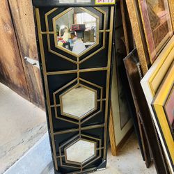 ART MIRROR HEXAGON 12 x 40