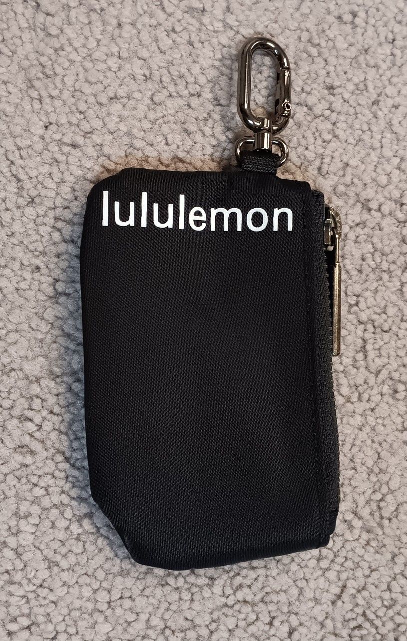 Lululemon Clip On Zipper Card Pouch 
