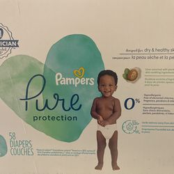 Pampers Pure Protection Diapers Size 4