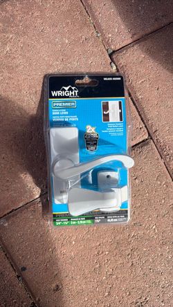 Screen and storm door lever