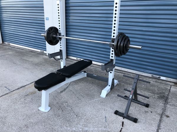 Fitness Gear Home Gym Olympic Weight Bench Rack For Sale In Oviedo